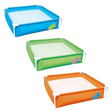 Piscina quadrata FuoriTerra da Giardino bambini 122x122x30,5cm Bestway esterno
