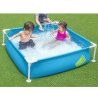 Bestway Piscina quadrata FuoriTerra da Giardino bambini 122x122x30,...