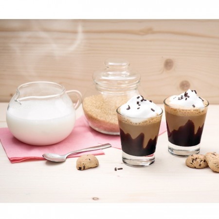 6 Caffeino Bormioli tazzine caffè espresso cl 8,5 bicchieri in vetro trasparente