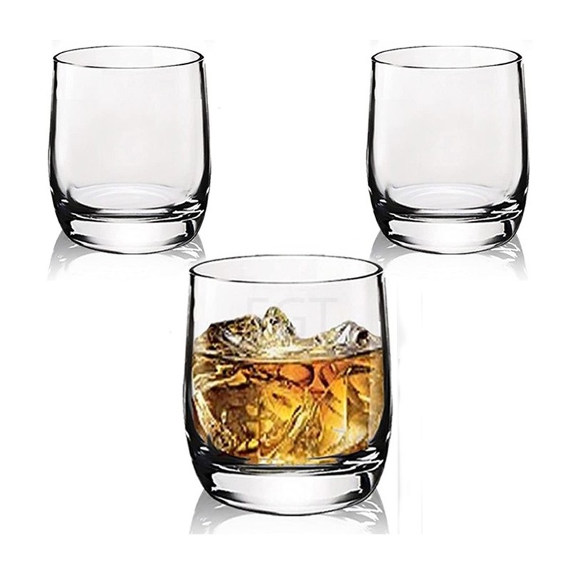 Bormioli Rocco Loto 3 Bicchieri da acqua vino 19 cl bicchiere da tavola in vetro