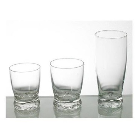 Set 3 pz Bicchiere vino Bormioli Madison da 18 cl in vetro uso quotidiano acqua