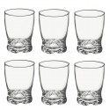 Set 6 pz Bicchiere vino Bormioli Madison da 18 cl in vetro uso quotidiano acqua