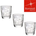 Set 3 Bicchieri Rocco Bormioli Diamond Acqua Cl 30,5 Bicchieri vetro Trasparente