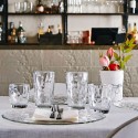 Set 6 Bicchieri Rocco Bormioli Diamond Acqua Cl 30,5 Bicchieri vetro Trasparente
