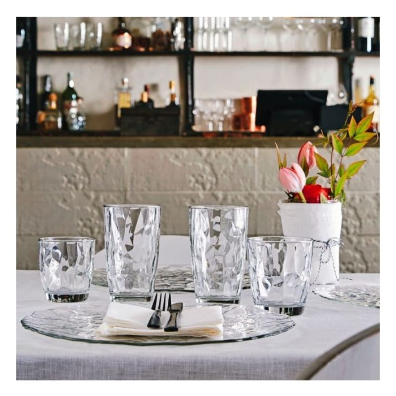Bormioli Rocco Set 6 Bicchieri Rocco Bormioli Diamond Acqua Cl 30,5...