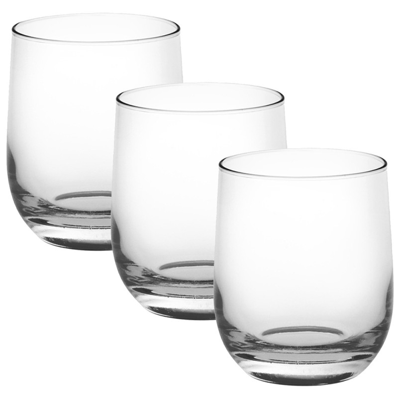 Bormioli Rocco Loto 3 Bicchieri da acqua vino 275ml bicchiere da tavola in vetro