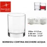 Bormioli Rocco Set 3 bicchieri in vetro per acqua vino Bormioli Roc...