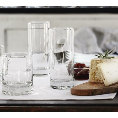 Set 6 bicchieri in vetro per acqua vino Bormioli Rocco Cortina 25,5 cl bicchiere