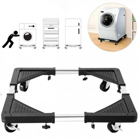 Base supporto per frigo con ruote base frigorifero lavatrice mobile regolabile