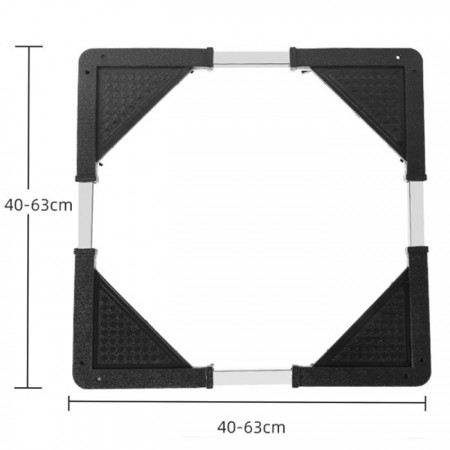 Base supporto per frigo con ruote base frigorifero lavatrice mobile regolabile