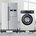 Base supporto per frigo con ruote base frigorifero lavatrice mobile regolabile