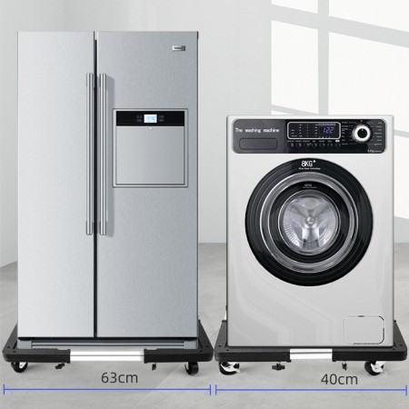 Base supporto per frigo con ruote base frigorifero lavatrice mobile regolabile