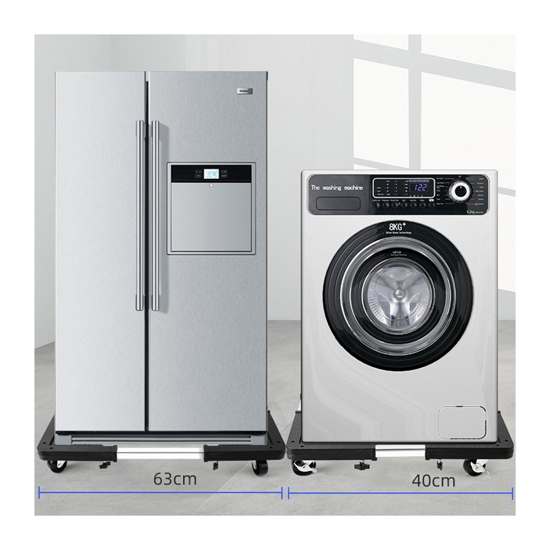 Base supporto per frigo con ruote base frigorifero lavatrice mobile...
