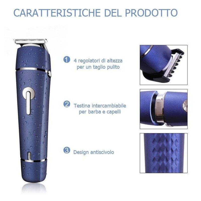 Rasoio HC-006 surker barba capelli regolatore trimmer styling impermabile baffi