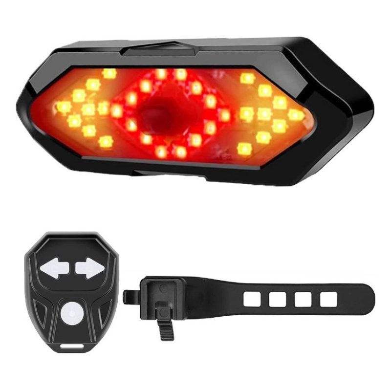 Hongu Fanale Luce Posteriore frecce telecomando bici bicicletta mon...