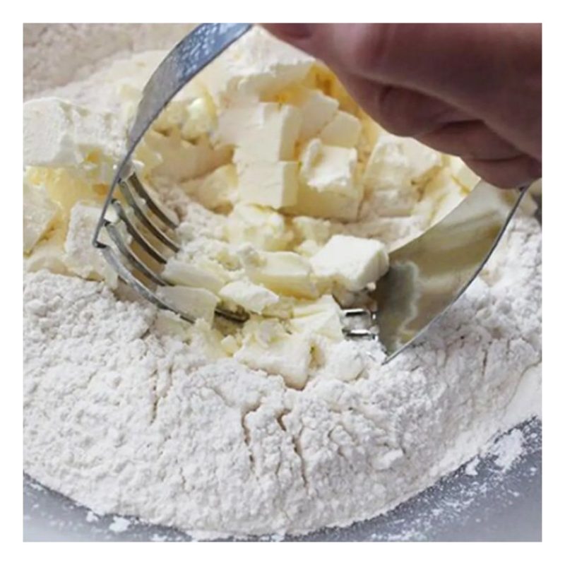 WeHome Impastatore manuale in acciaio affettatore da pasticceri mes...