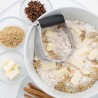 WeHome Impastatore manuale in acciaio affettatore da pasticceri mes...