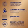 Durex 24 Preservativi Anallergici DUREX REAL FEEL Profilattici Sott...