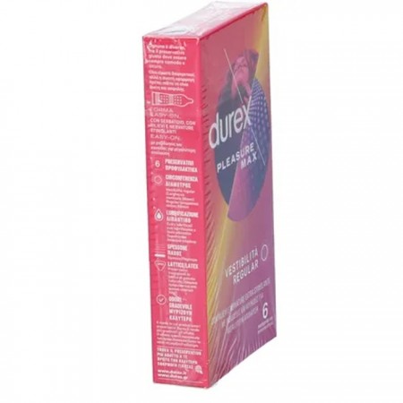 24 Preservativi DUREX Pleasure Max Profilattici stimolanti per lei con rilievi