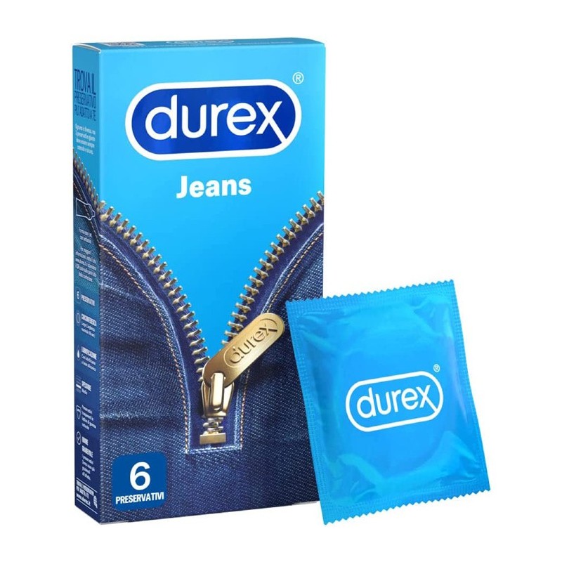 Preservativi Durex Jeans Anatomici Classici Easy - On 24 Profilattici Condom