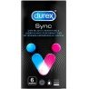Durex Durex Sync Preservativi Ritardanti e Lubrificati Forma Easy-O...
