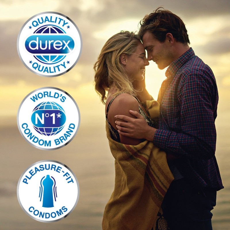 Durex Preservativi DUREX Love Easy on 24 pezzi Profilattici classic...