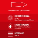 Preservativi DUREX Contatto Comfort sottili lubrificati easy on 24 profilattici