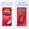 Durex Preservativi DUREX Contatto Comfort sottili lubrificati easy ...