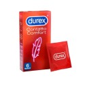 Preservativi DUREX Contatto Comfort sottili lubrificati easy on 24 profilattici