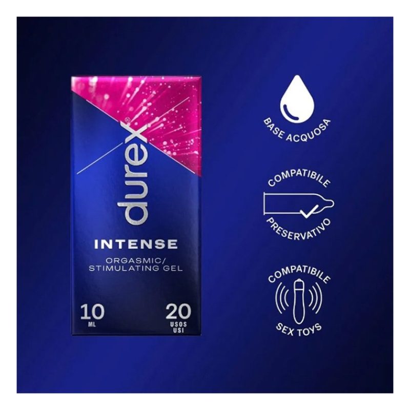 Durex Durex Stimulating gel Intense 10ml Lubrificante Orgasmic inti...