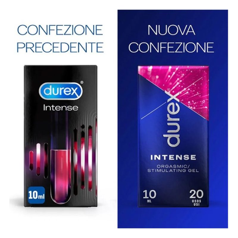 Durex Durex Stimulating gel Intense 10ml Lubrificante Orgasmic inti...