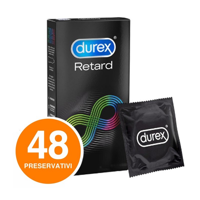 Preservativi Ritardanti DUREX PERFORMA Lunga Durata 48 profilattici condom 