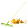 WeHome Rastrello da giardino per agricoltura foglie in acciaio a 14...