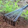 WeHome Scopetta rastrello aiuole cura del Giardino e Orto 9 denti a...