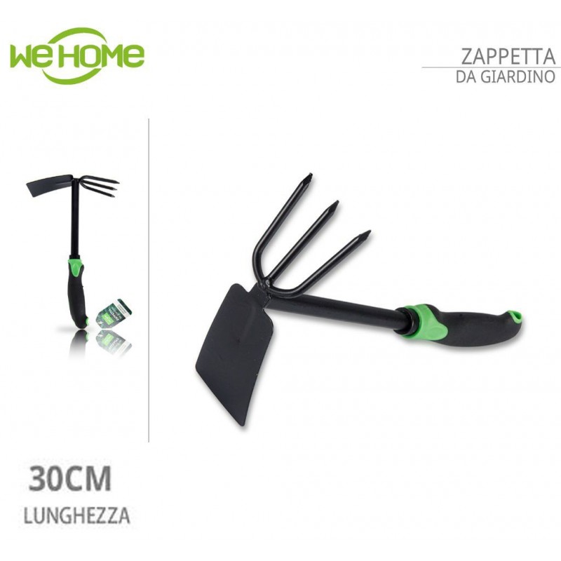 WeHome Zappa zappetta giardinaggio due punte in acciaio tridente at...
