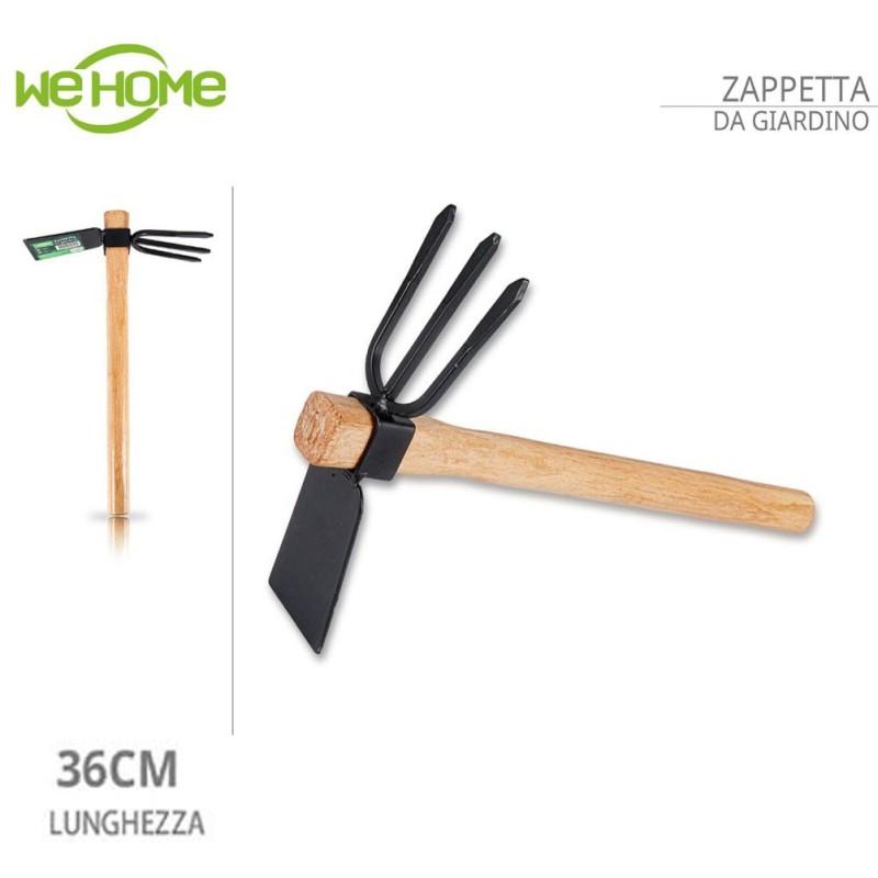WeHome Zappa zappetta giardinaggio due punte tridente attrezzi giar...
