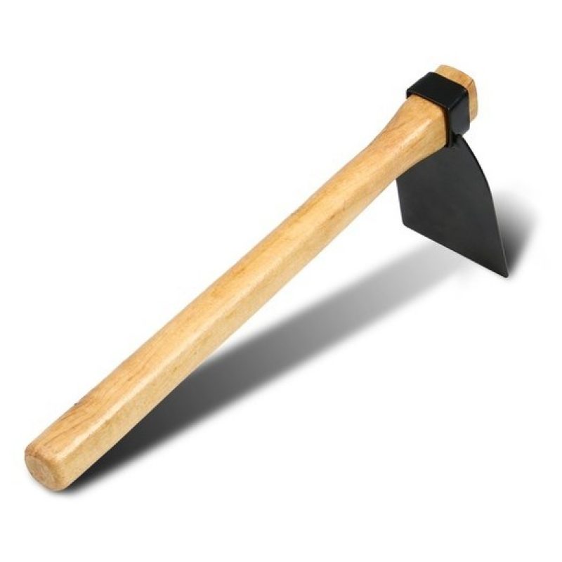 WeHome Zappetta zappa con manico legno 36 cm orto giardino testa in...
