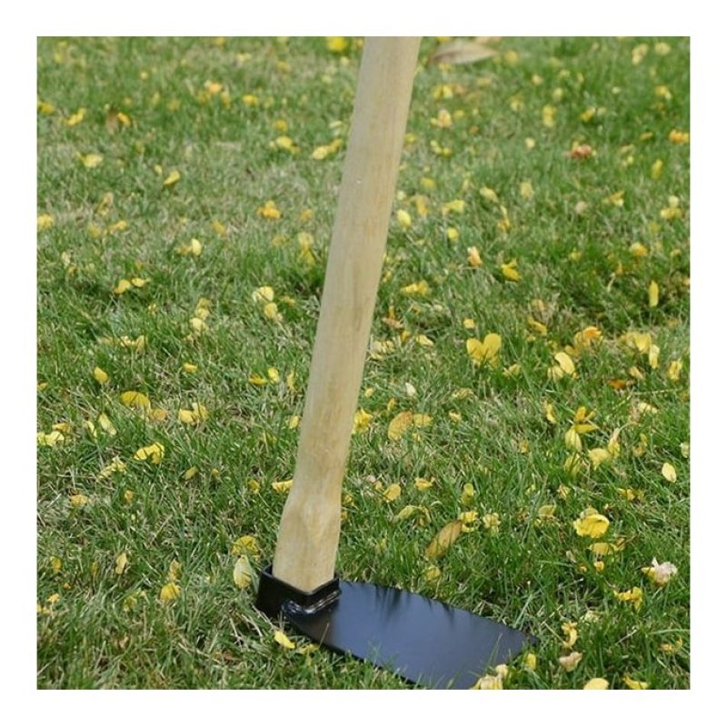 WeHome Zappetta zappa con manico legno 36 cm orto giardino testa in...