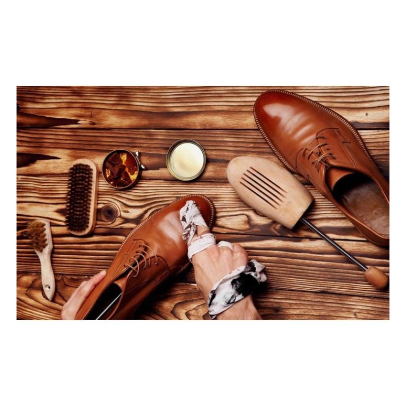 WeHome Set completo Lucida Scarpe Nero in pelle Pulizia Calzature U...