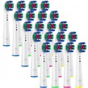 20X Testine di ricambio per spazzolino elettrico Compatibile Braun ORAL B YE-18A