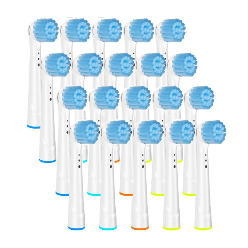 20X Testine di ricambio per spazzolino elettrico Compatibile Braun ORAL B YE-17S