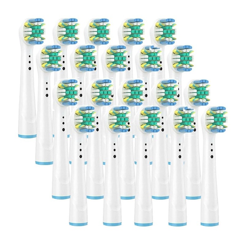 20X Testine di ricambio per spazzolino elettrico Compatibile Braun ORAL B YE-25A
