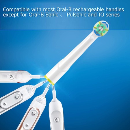 20X Testine di ricambio per spazzolino elettrico Compatibile Braun ORAL B YE-25A