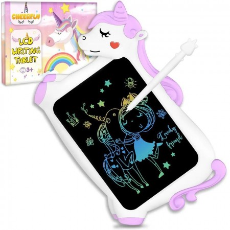 Tavoletta Grafica Lavagna Digitale Tablet LCD Scrittura Disegno Bambini Unicorno