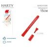 Harty Pennarello Permanente Indelebile 10PZ marcatore vetro plastic...