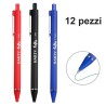 Harty 12 pz Penne con punte da 1 mm penna a sfera Rosso/Nero/Blu sc...
