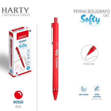 12 pz Penne con punte da 1 mm penna a sfera Rosso/Nero/Blu scuola ufficio box