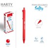 Harty 12 pz Penne con punte da 1 mm penna a sfera Rosso/Nero/Blu sc...