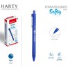 Harty 12 pz Penne con punte da 1 mm penna a sfera Rosso/Nero/Blu sc...
