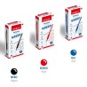 Harty Penne a sfera box da 12 px punta da 1 mm colori Rosso/Nero/Bl...